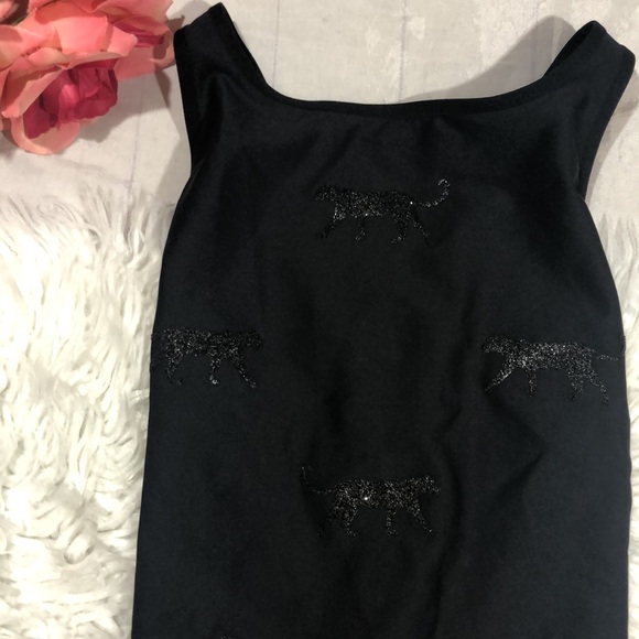 NWT Ultracor Swarovski Crystal Panther Spin Bonded Panthera Unitard - Picture 6 of 16